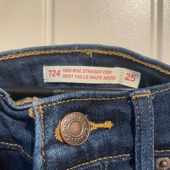 High Rise Straight Crop - Picture 4 of 4